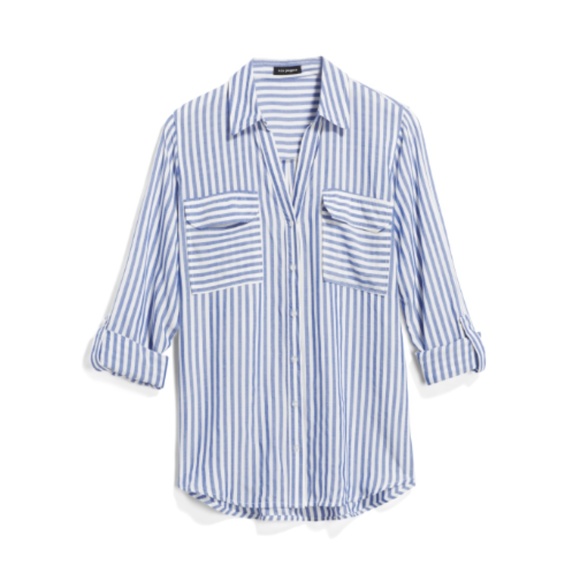 Blu Pepper Tops - Two Pocket Top Blu Pepper Tops - Two Pocket Top